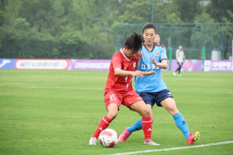 女超联赛第七轮，江苏无锡女足1-0永川茶山竹海女足
