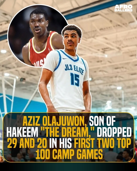 👀大梦儿子入选加拿大U19集训名单 Top 100 Camp前两战合砍49分