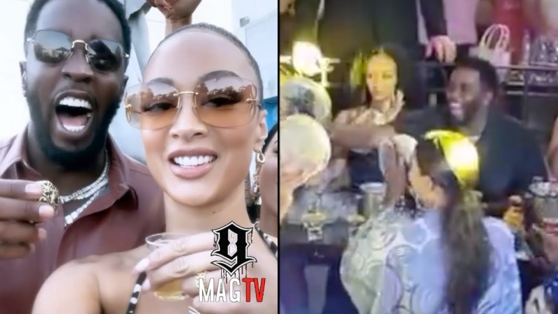 💀😳美音乐制作人：杰伦-格林女友曾偷摸给Diddy“打飞机”