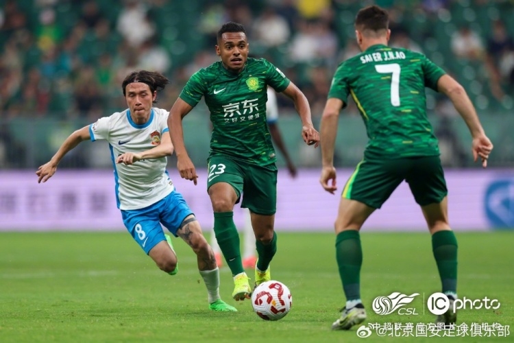 中超联赛第6轮补赛，北京国安主场1-0战胜青岛西海岸