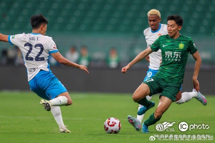 中超联赛第6轮补赛，北京国安主场1-0战胜青岛西海岸