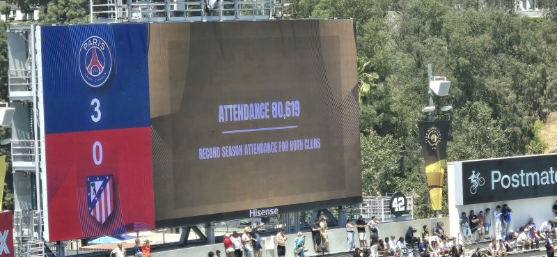 世俱杯首轮：揭幕战6万人看梅西 巴黎vs马竞8万人 最低一场仅3412