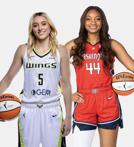 投票人数暴涨！WNBA全明星球迷票选首期结果：克拉克第1 佩奇第6