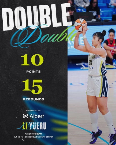 +18全场最高🥰李月汝首发砍10分&狂揽15板创新高！加盟后4战3胜