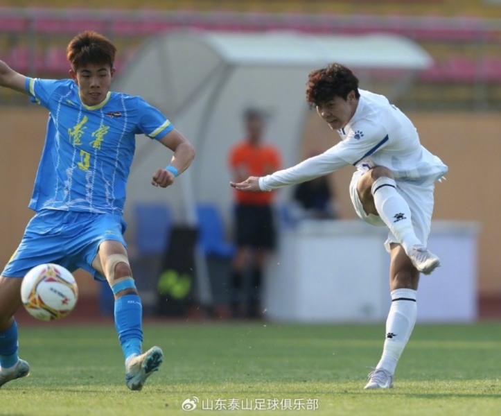 全运会U20男足资格赛：山东2-0辽宁取开门红