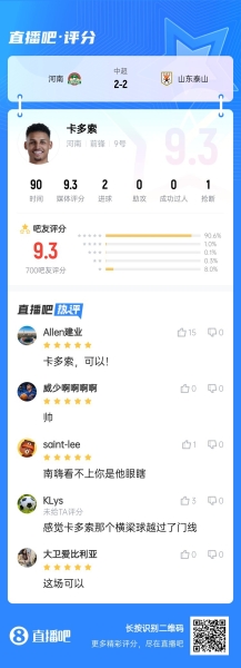 【球迷网】中超第16轮最佳球员：关键先生张玉宁！破心魔完成逆转