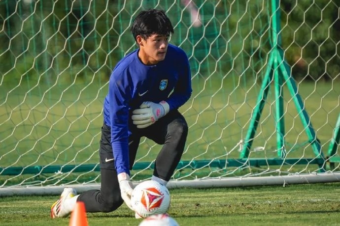 U19梯队门将陆勋凯即日起正式提拔进入南通支云一线队