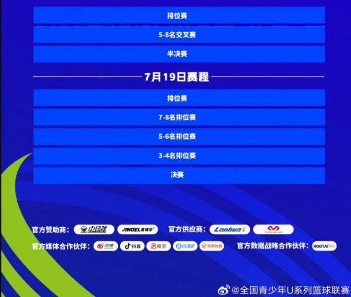 7月13日开赛！全国体育传统学校联赛（高中组）男子组预赛赛程~